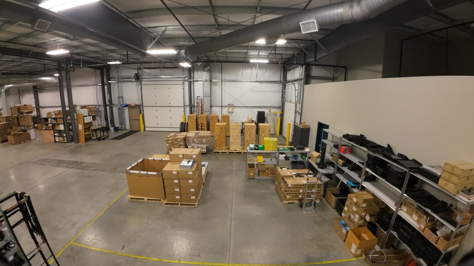 Receiving & staging for nationwide fulfillment